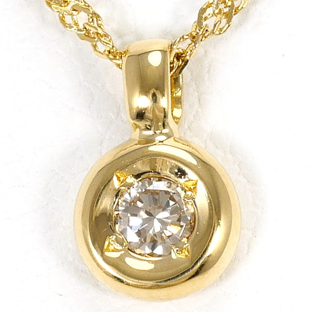 VINTAGE 18k Gold Diamond Necklace